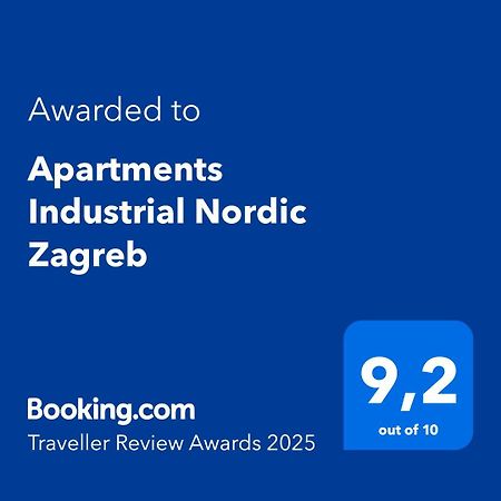 Apartments Industrial Nordic Zagreb Dış mekan fotoğraf